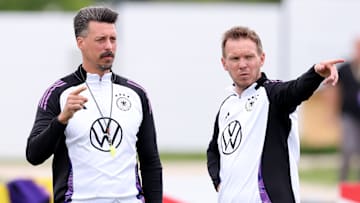 Sandro Wagner im Gespräch mit Julian Nagelsmann