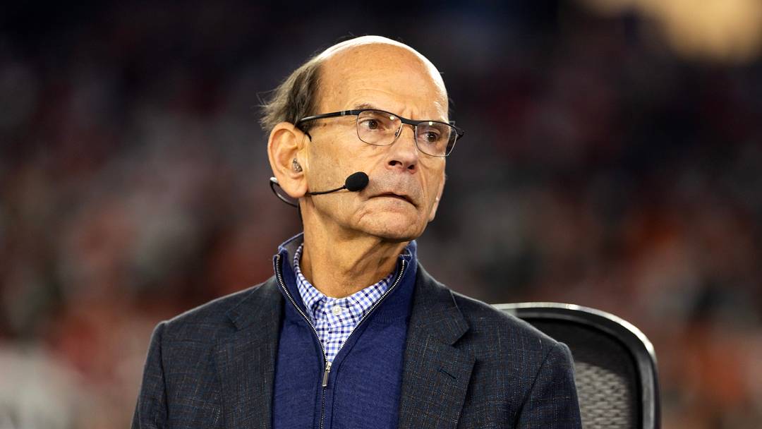 SEC Nation's Paul Finebaum on set. SEC Nation's Paul Finebaum on set.