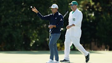 Collin Morikawa at The Masters