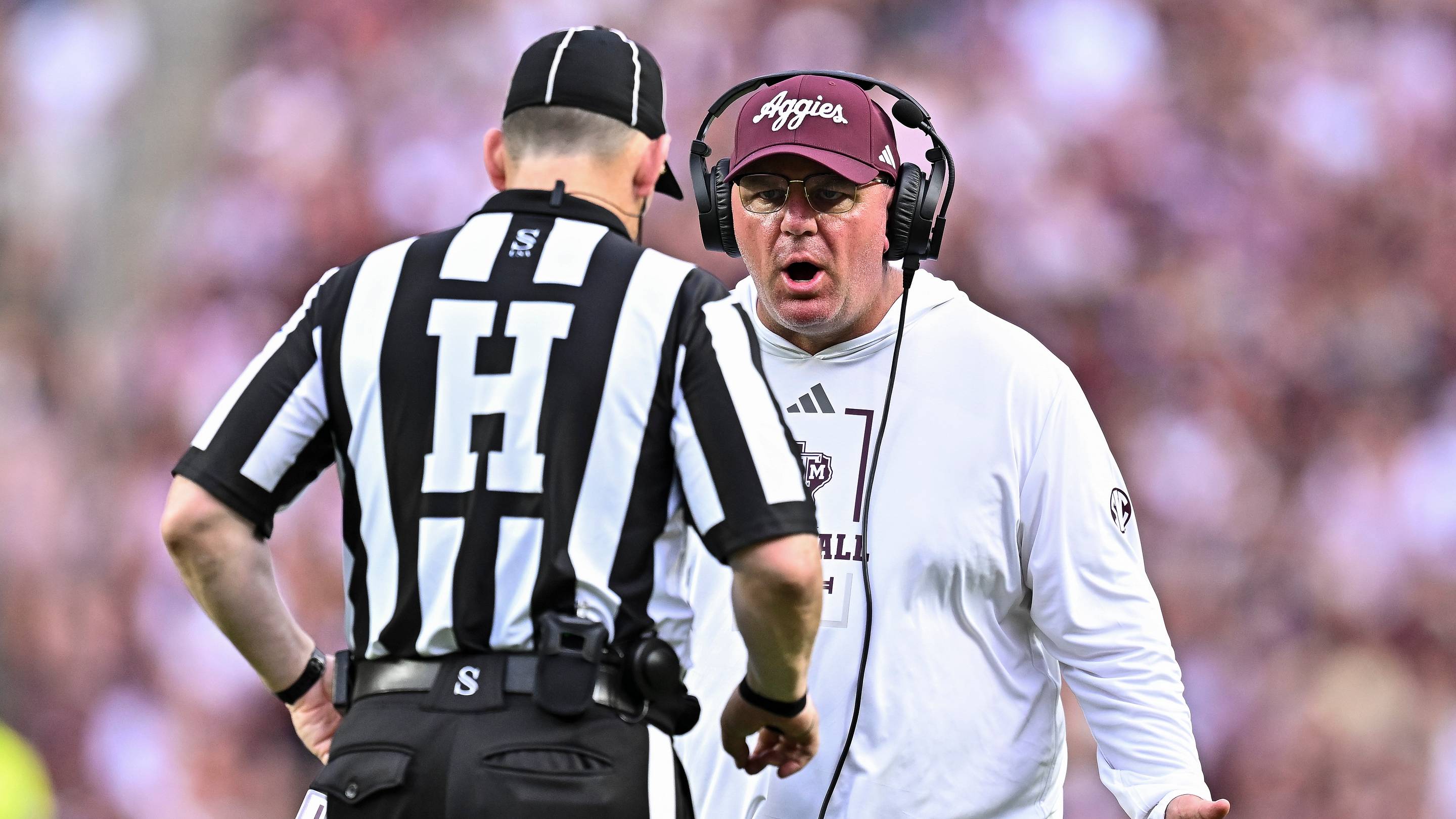 Mike Elko Goes to Bat For Texas A&M QB Marcel Reed