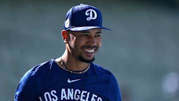 Mookie Betts - New York Mets v Los Angeles Dodgers