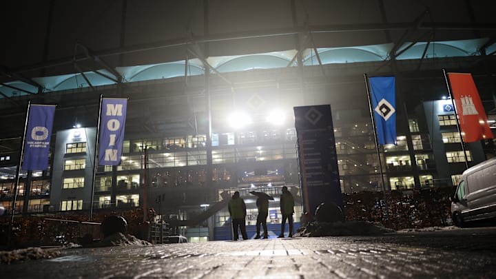 Das Hamburger Volksparkstadion