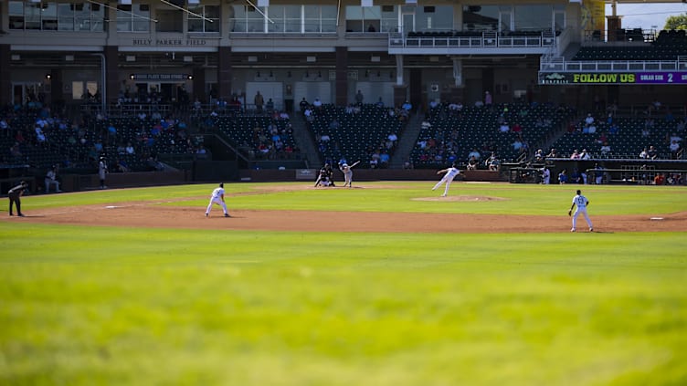 Oct 26, 2022; Surprise, Arizona, USA; Overall view of Surprise Stadium during an Arizona Fall League