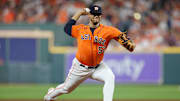 Abreu es parte del cuerpo de relevistas de los Astros