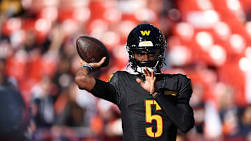 Washington Commanders QB Jayden Daniels