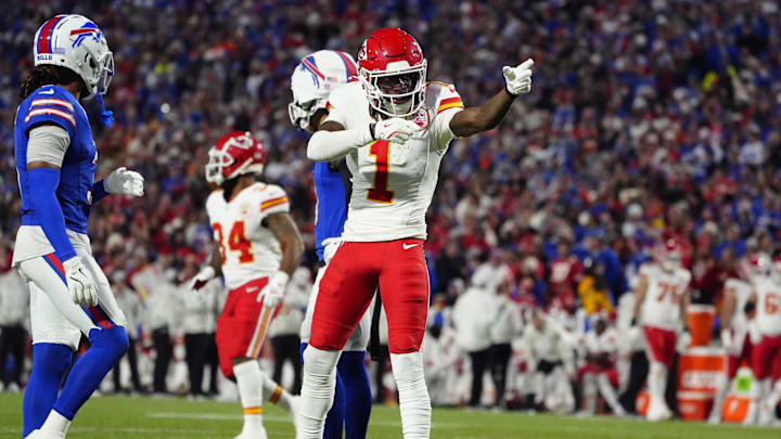 Bet the OVER on Xavier Worthy's receiving yards prop against the Bills in the AFC Championship