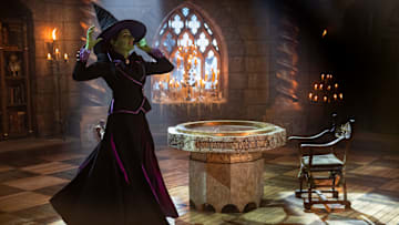 Agatha Harkness (Kathryn Hahn) in Marvel Television's AGATHA ALL ALONG, exclusively on Disney+. Photo by Chuck Zlotnick. © 2024 MARVEL.