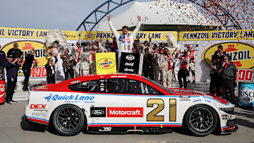 Josh Berry, Wood Brothers Racing, Pennzoil 400, Las Vegas Motor Speedway, NASCAR