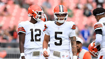 Dillon Gabriel, Shedeur Sanders: Los Angeles Rams v Cleveland Browns - NFL Preseason 2025