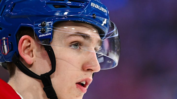 Montreal Canadiens defenseman Lane Hutson was left off Team USA's preliminary roster for a very interesting reason.