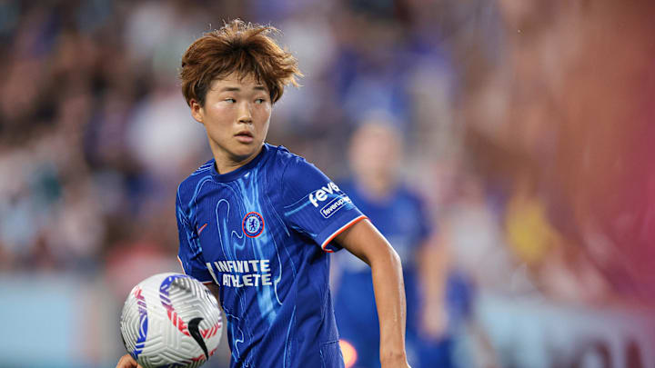 Chelsea FC forward Maika Hamano has two goals in three UEFA Women's Champions League appearances this season. Chelsea FC forward Maika Hamano has two goals in three UEFA Women's Champions League appearances this season.