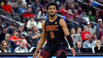 Bronny James juega en el equipo USC Trojans de la Universidad del Sur de California