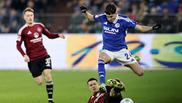 Ilyes Hamache beim Heimspiel gegen Nürnberg