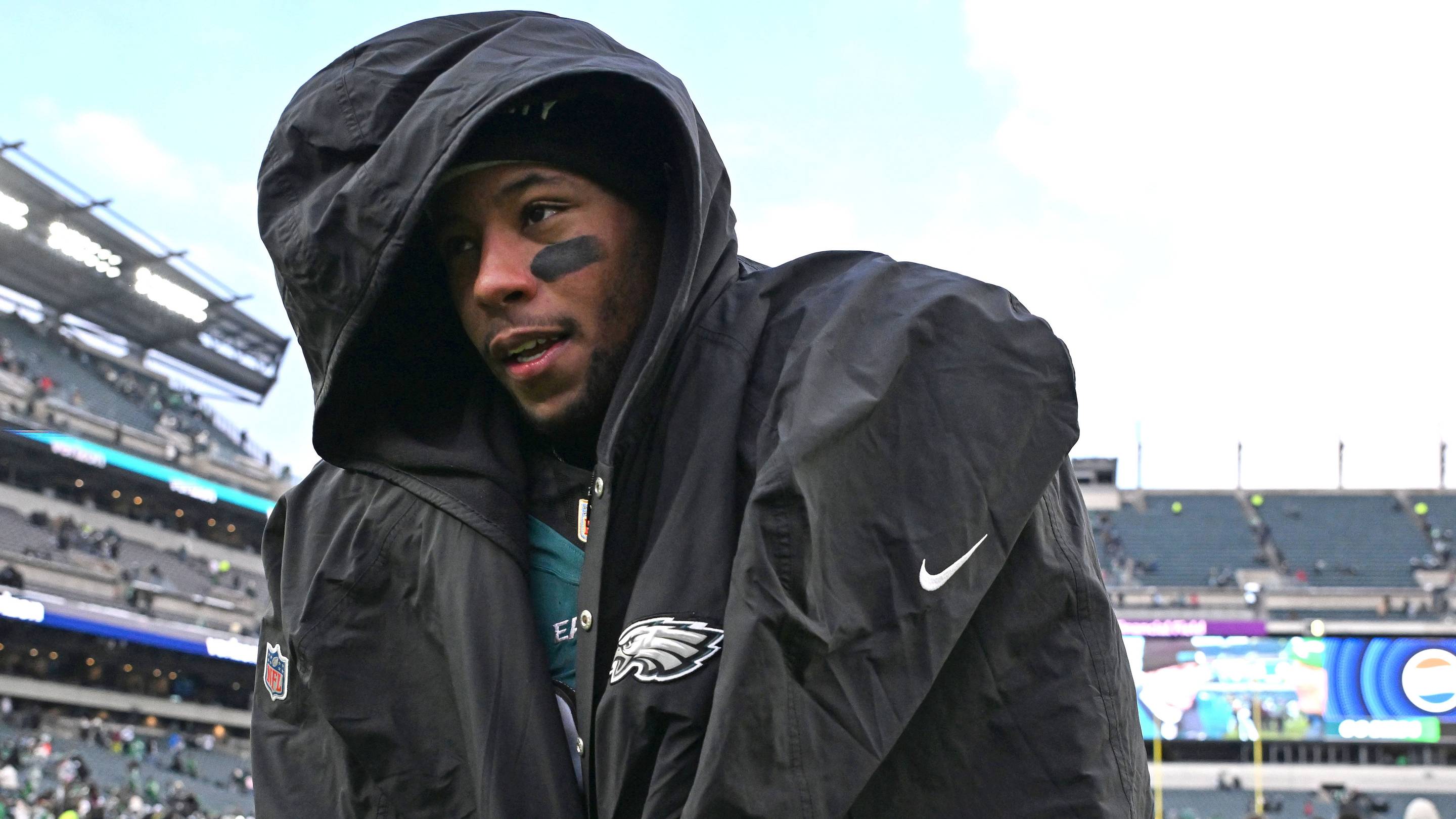 Eagles final Week 7 injury report: Top 2 WRs are out, Saquon Barkley’s unknown status