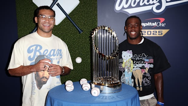 Puka Nacua and Konata Mumpfield