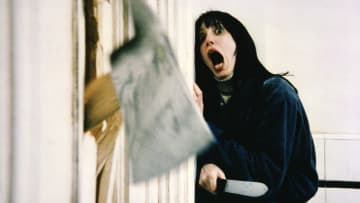 On the Set of "The Shining"