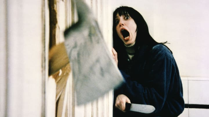 On the Set of "The Shining"