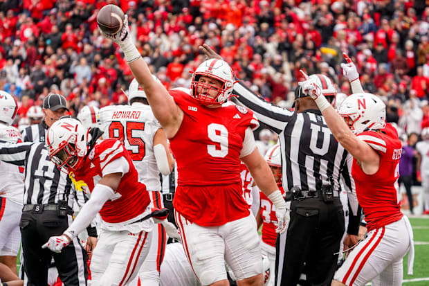 Nebraska Cornhuskers defensive lineman Ty Robinson.