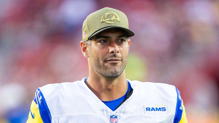 Los Angeles Rams quarterback Jimmy Garoppolo (11)