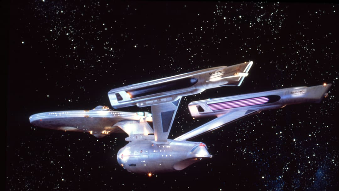 On the set of Star Trek: The Motion Picture