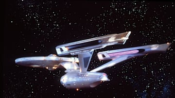 On the set of Star Trek: The Motion Picture