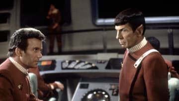 On the set of Star Trek: The Wrath of Khan