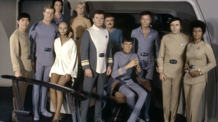 On the set of Star Trek: The Motion Picture