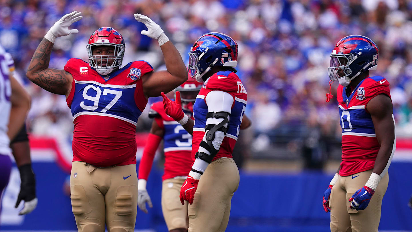 Dexter Lawrence shares great advice he gave Malik Nabers after Week 2 drop