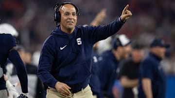 Penn State Nittany Lions head coach James Franklin
