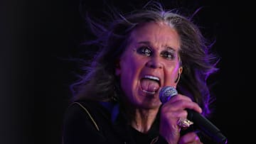 Ozzy Osbourne performs