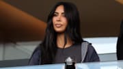 Kim Kardashian fue una invitada de lujo al partido del PSG contra el Rennes