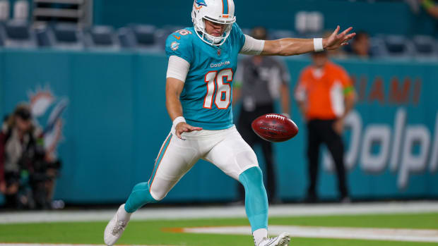 Miami Dolphins punter Jake Bailey 