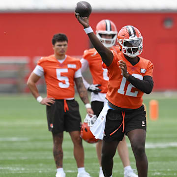 The Browns are dealing with quite the crowded quarterback room at the minute.