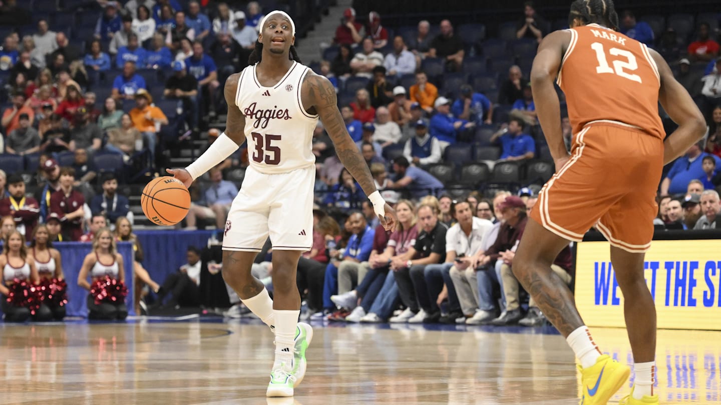Texas A&M Basketball Star Declares for NBA Draft