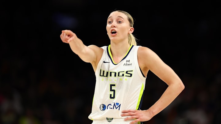 Dallas Wings guard Paige Bueckers is the favorite to win the Rookie of the Year. Dallas Wings guard Paige Bueckers is the favorite to win the Rookie of the Year.