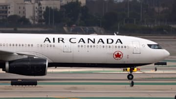 Air Canada At Los Angeles International Airport
