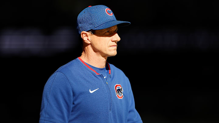 Chicago Cubs manager Craig Counsell