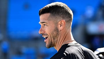 Carolina Panthers head coach Dave Canales