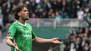 Lucas Stassin, attaquant de l'ASSE