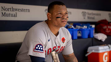 Devers ha sido bateador designado de Boston este año 