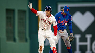 Third baseman Alex Bregman leads the Boston Red Sox in wRC+ (165) in 2025.