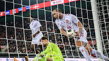 Christian Eriksen scores against Switzerland '