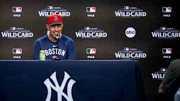 Wild Card Series - Boston Red Sox Workout