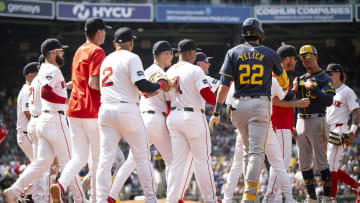 Milwaukee Brewers v Boston Red Sox