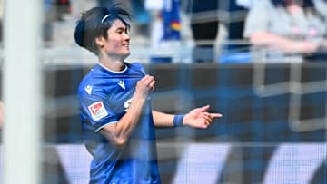 Shio Fukuda beim Torjubel