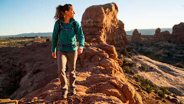 A long hike can be refreshing.