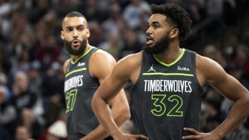 Rudy Gobert, Karl-Anthony Towns, Minnesota Timberwolves