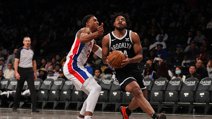 Detroit Pistons v Brooklyn Nets
