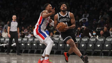 Detroit Pistons v Brooklyn Nets