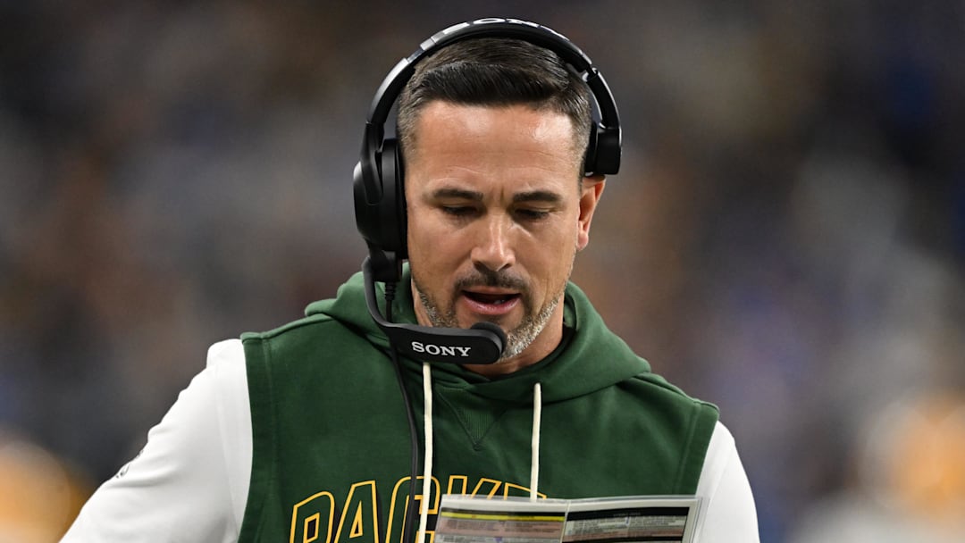 Green Bay Packers head coach Matt LaFleur